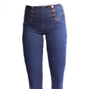 🤖👾✨Retro 70s slim high waisted jeans! ☂️🧞‍♀️👖